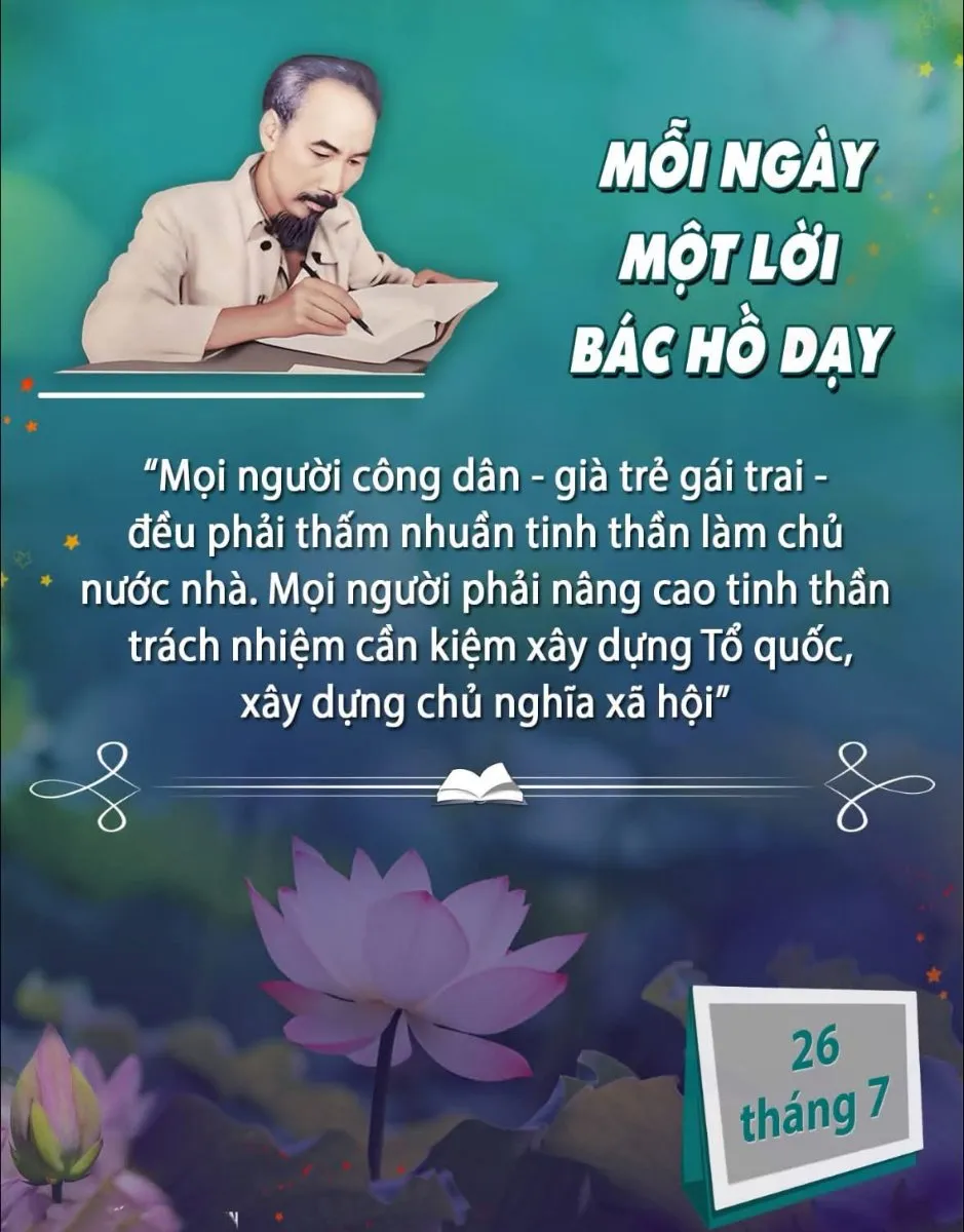 Mỗi ngày một lời Bác dạy banner