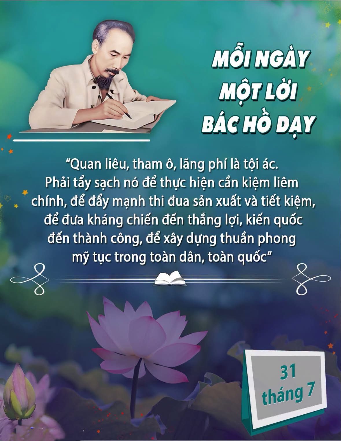 Mỗi ngày một lời Bác dạy banner