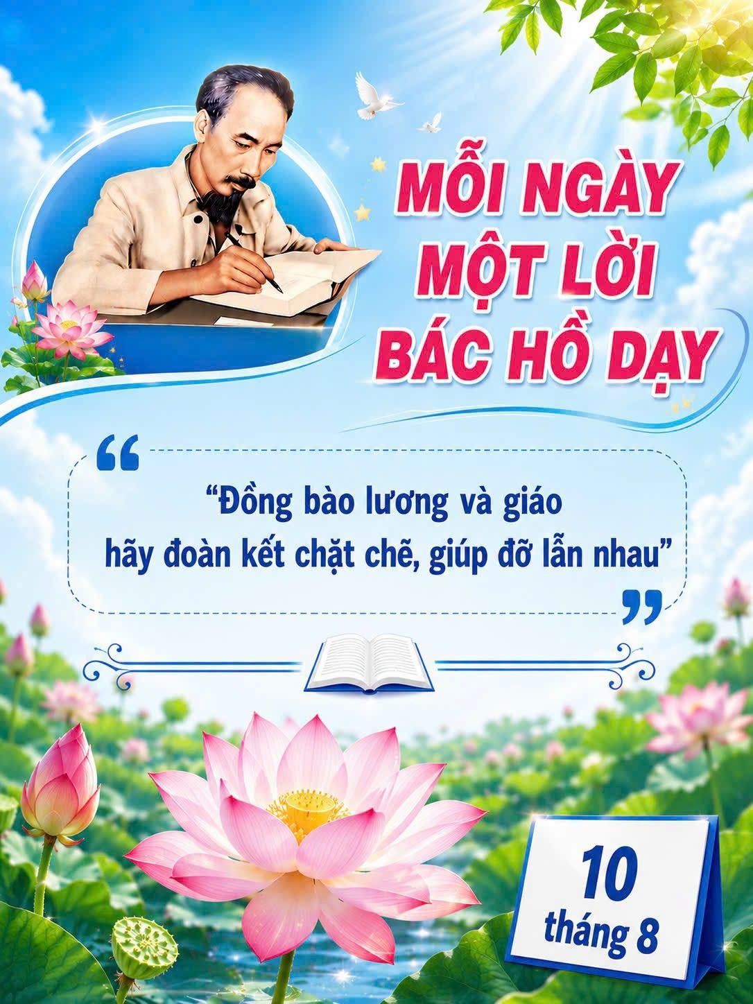 Mỗi ngày một lời Bác dạy banner