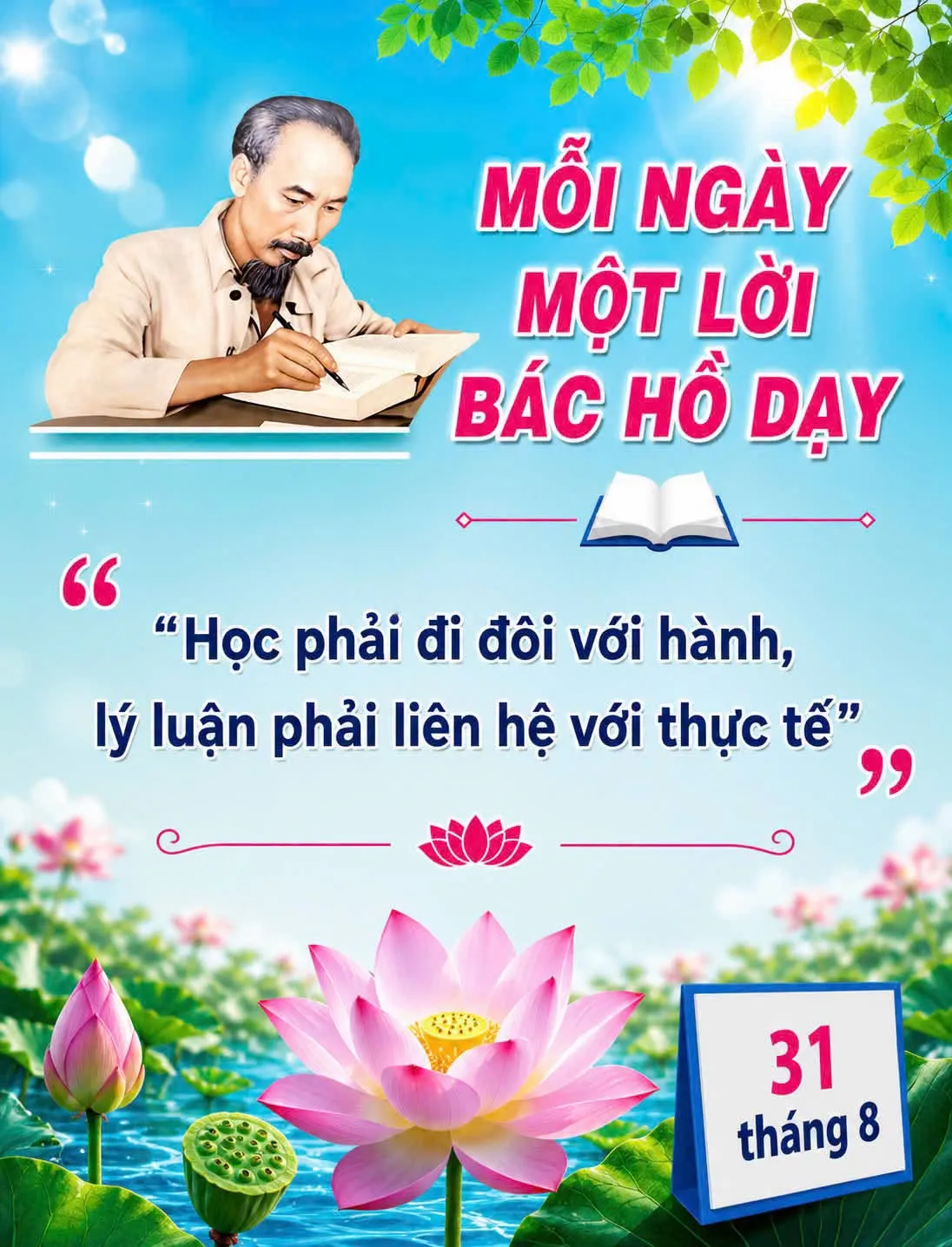 Mỗi ngày một lời Bác dạy banner