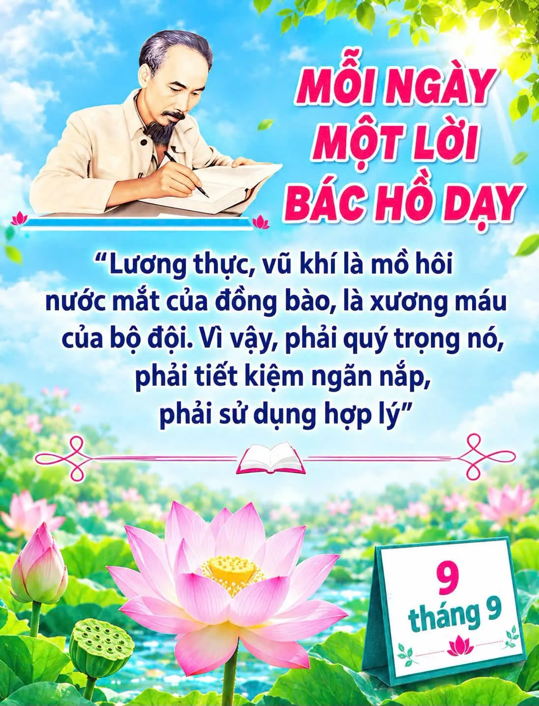 Mỗi ngày một lời Bác dạy banner