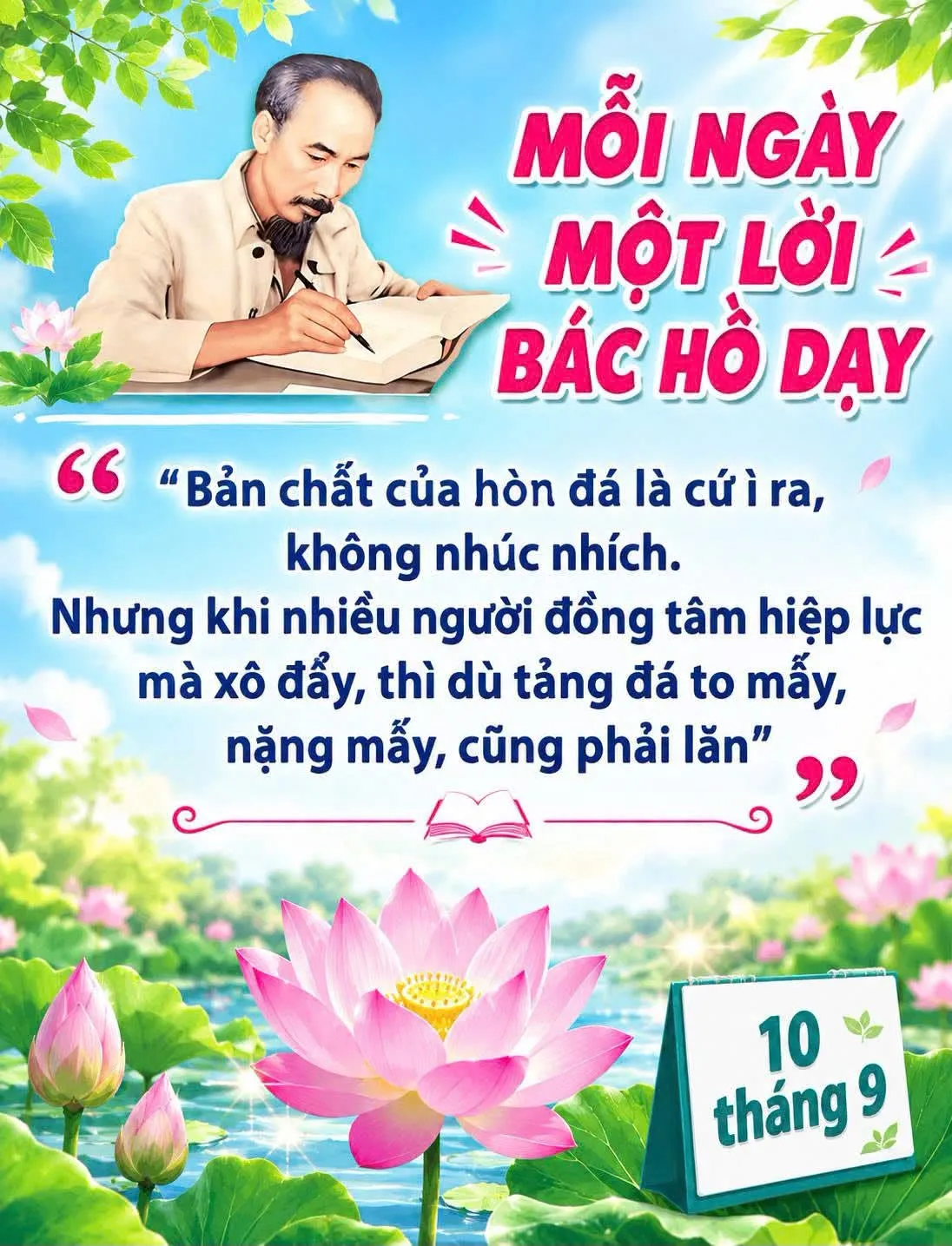Mỗi ngày một lời Bác dạy banner