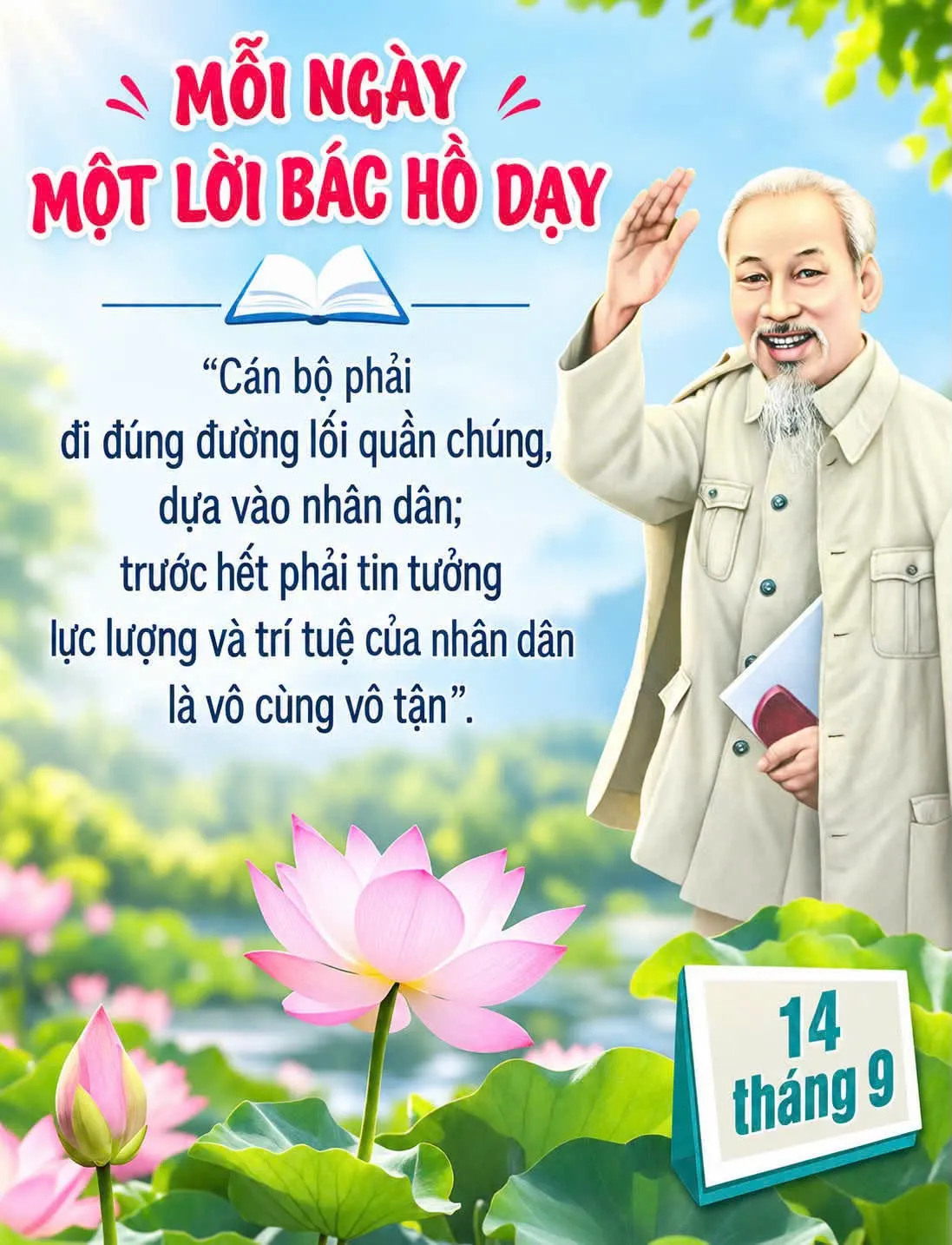Mỗi ngày một lời Bác dạy banner
