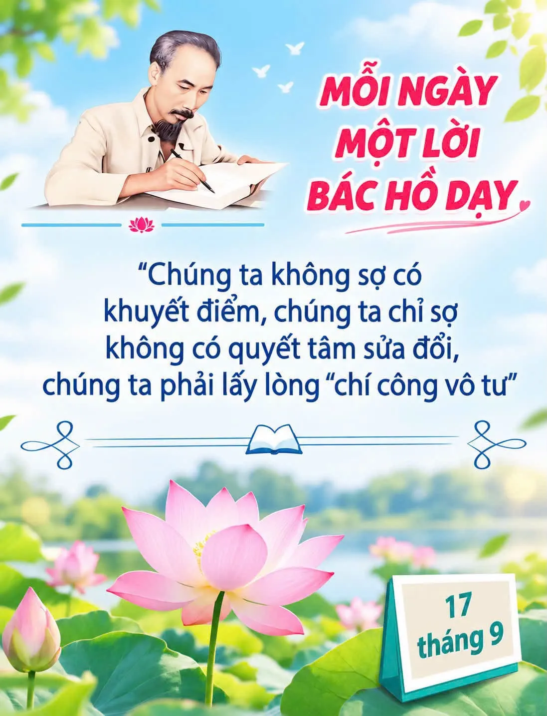 Mỗi ngày một lời Bác dạy banner