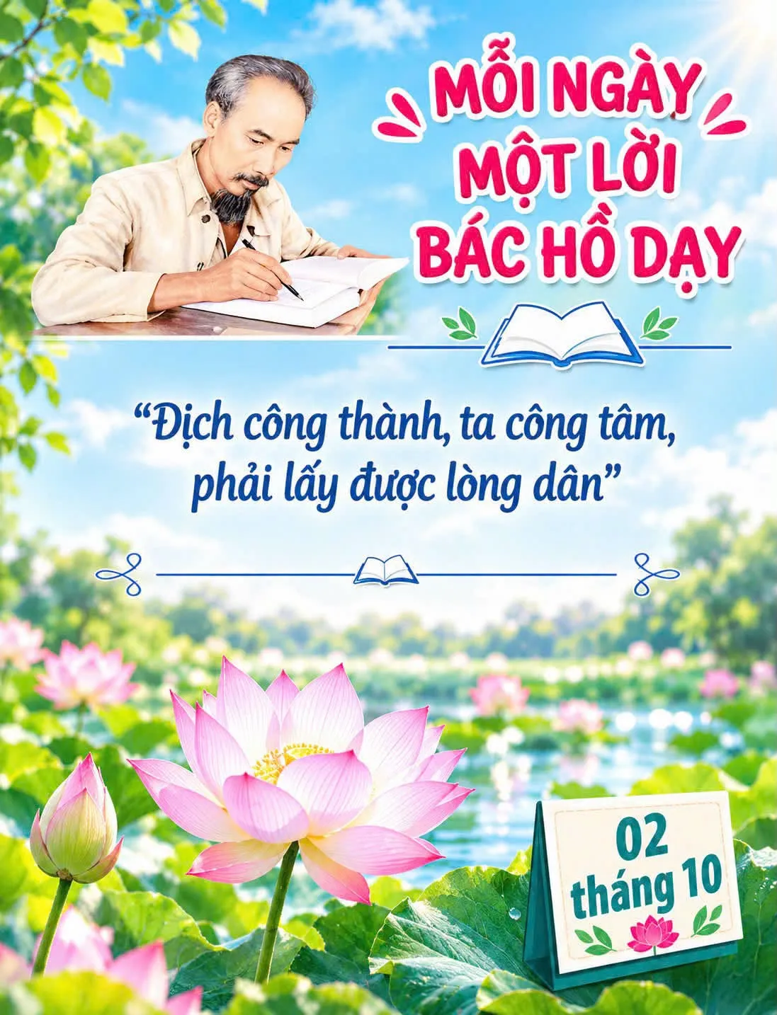 Mỗi ngày một lời Bác dạy banner